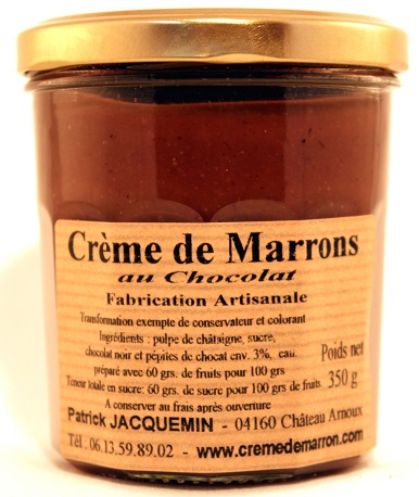 creme de marron au chocolat